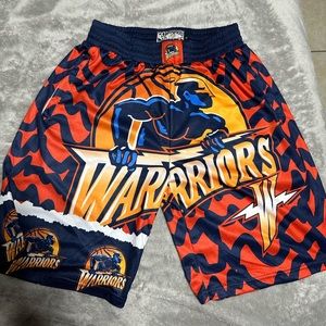 Golden state warriors basketball shorts brand new L